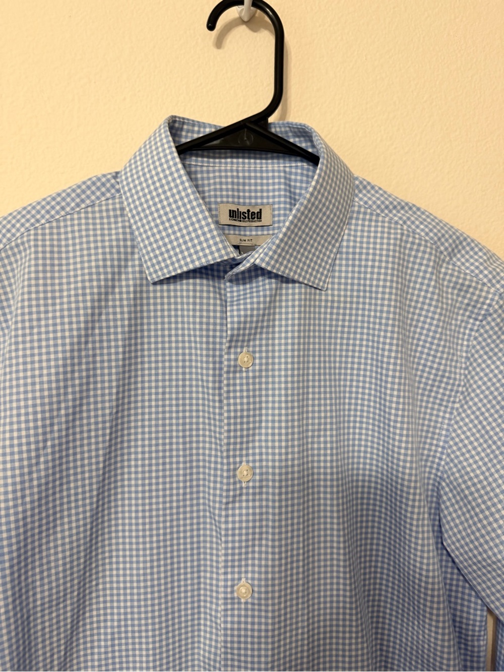 Unlisted Men’s button shirt 14-14 1/2 32/33 - Picture 3 of 7